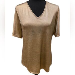 Chico Rose Gold Shimmer Tee